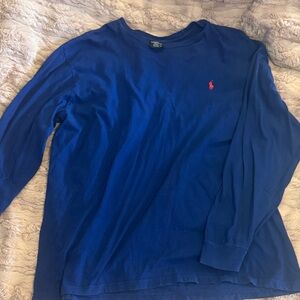 Ralph Lauren Royal Blue Crew Neck Top
